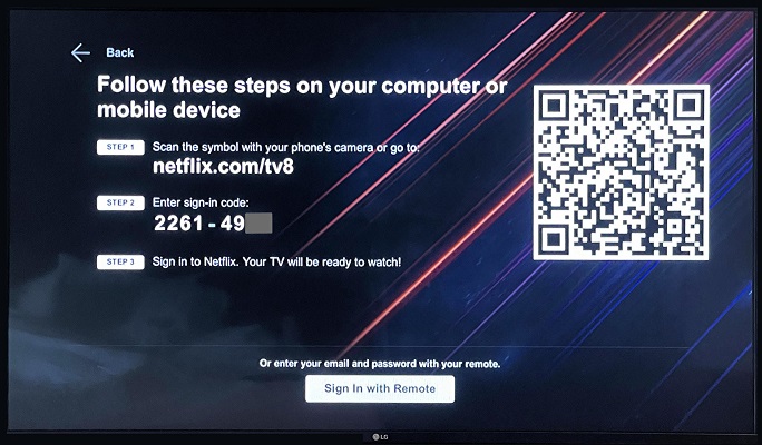 Scan to Activate Netflix; How to Activate Netflix.com tv 8?