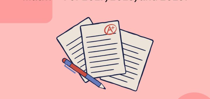 How many marks was it to Pass GCSE Math – For 2017, 2018, and 2019!