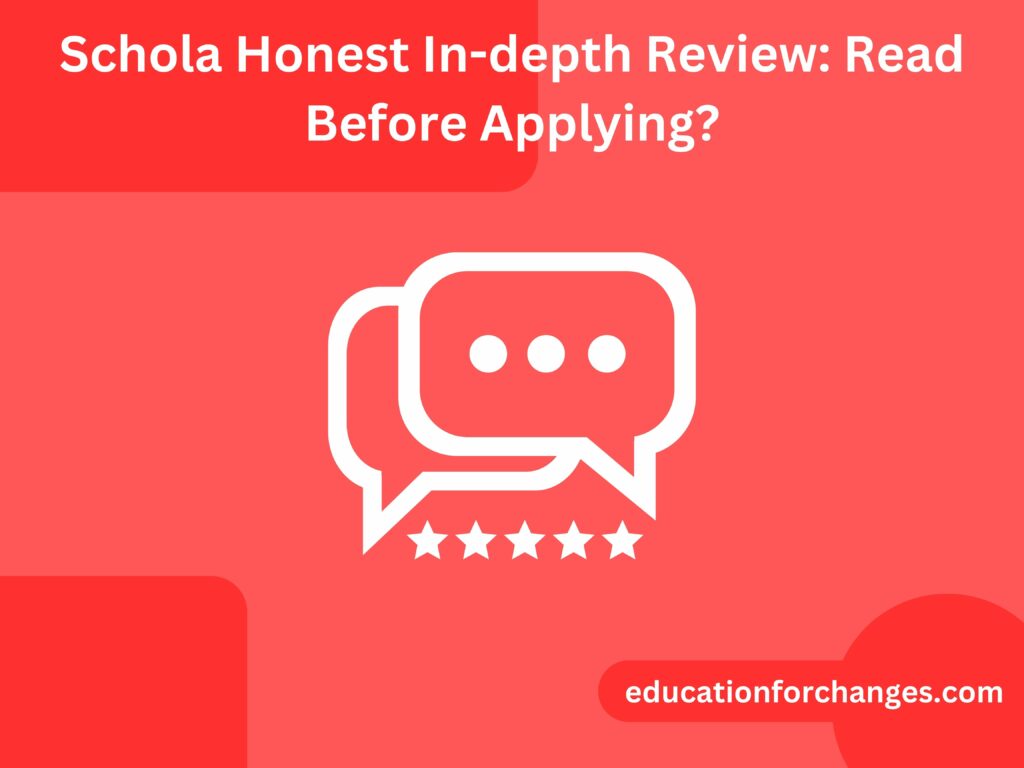 Schola Honest In-depth Review: Read Before Applying? - Cherish Study