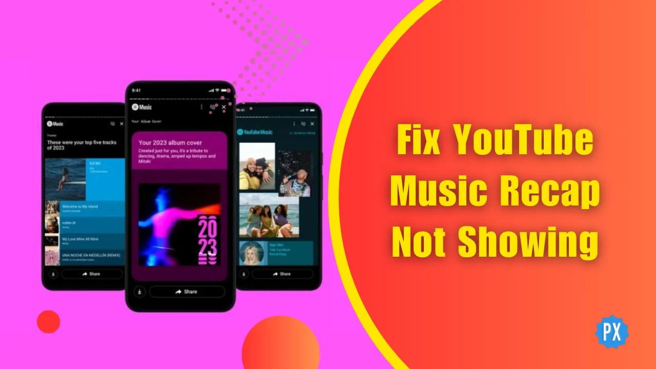 YouTube Music Recap Not Showing