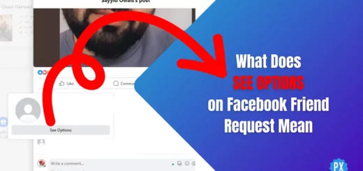 What Does See Options on Facebook Friend Request Mean