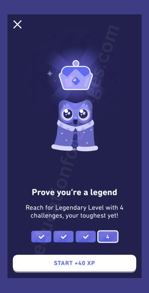 Duolingo Legendary Level Challenges (Easy Ways to Earn Purple Crown)