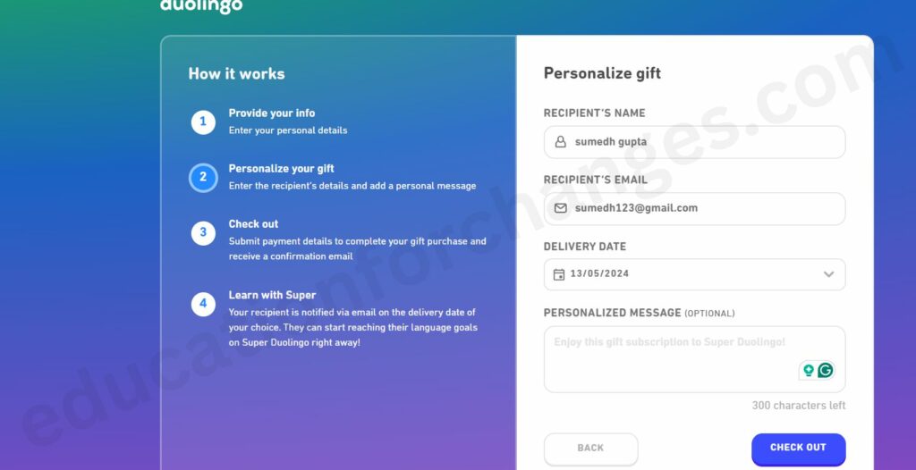 How to Gift Language Learning with a Duolingo Gift Card?