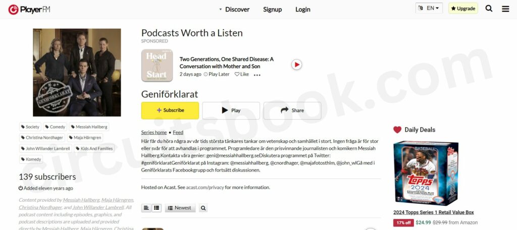 14 + Best Swedish Podcasts