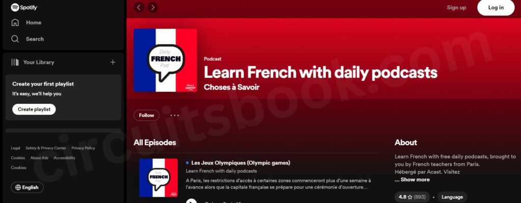 36 + Best Free French podcasts 