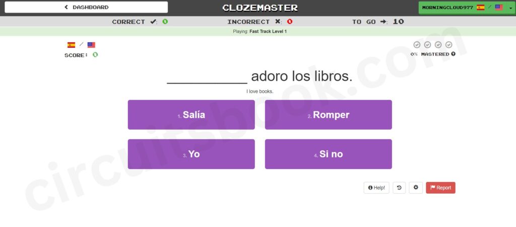 Clozemaster Review: Best for Practicing the Language